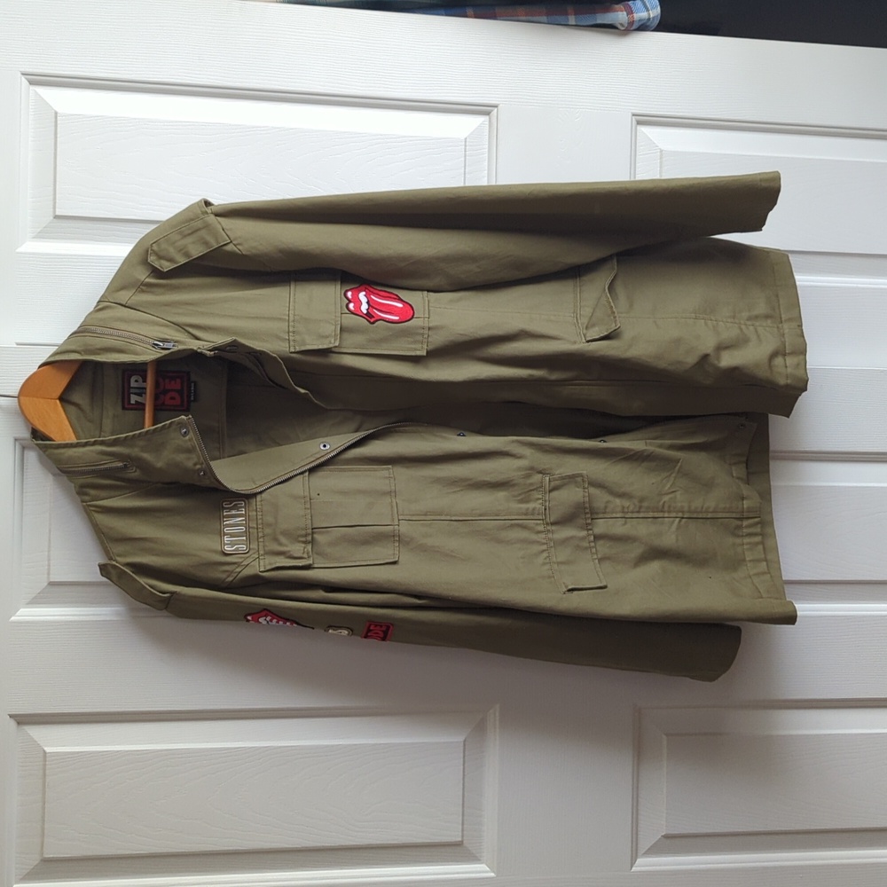 Rolling stones army jacket
